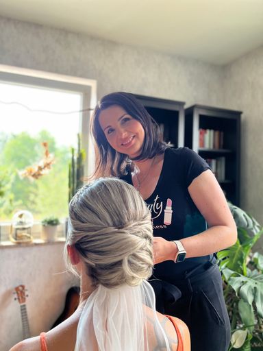 Braut-Make-up Sommer